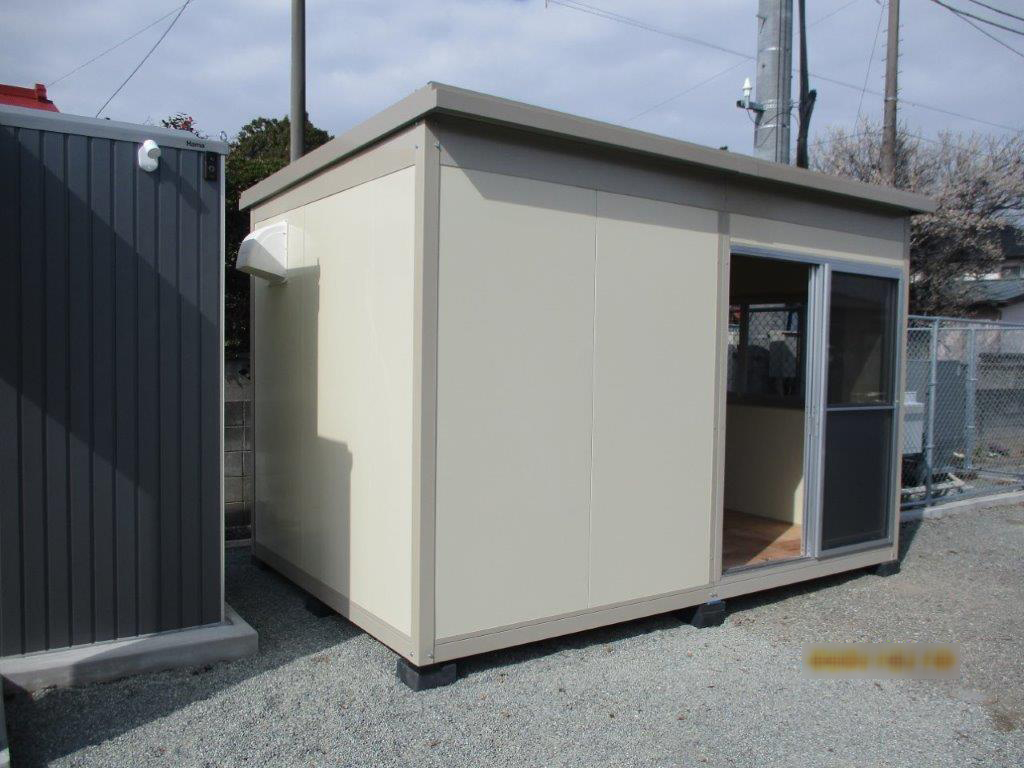 神奈川県高座郡|販売事務所用パネルハウス・プレハブの施工事例 神奈川県高座郡|販売事務所用パネルハウス・プレハブの施工事例