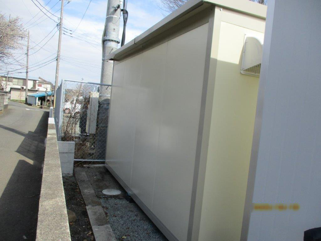 神奈川県高座郡|販売事務所用パネルハウス・プレハブの施工事例 神奈川県高座郡|販売事務所用パネルハウス・プレハブの施工事例