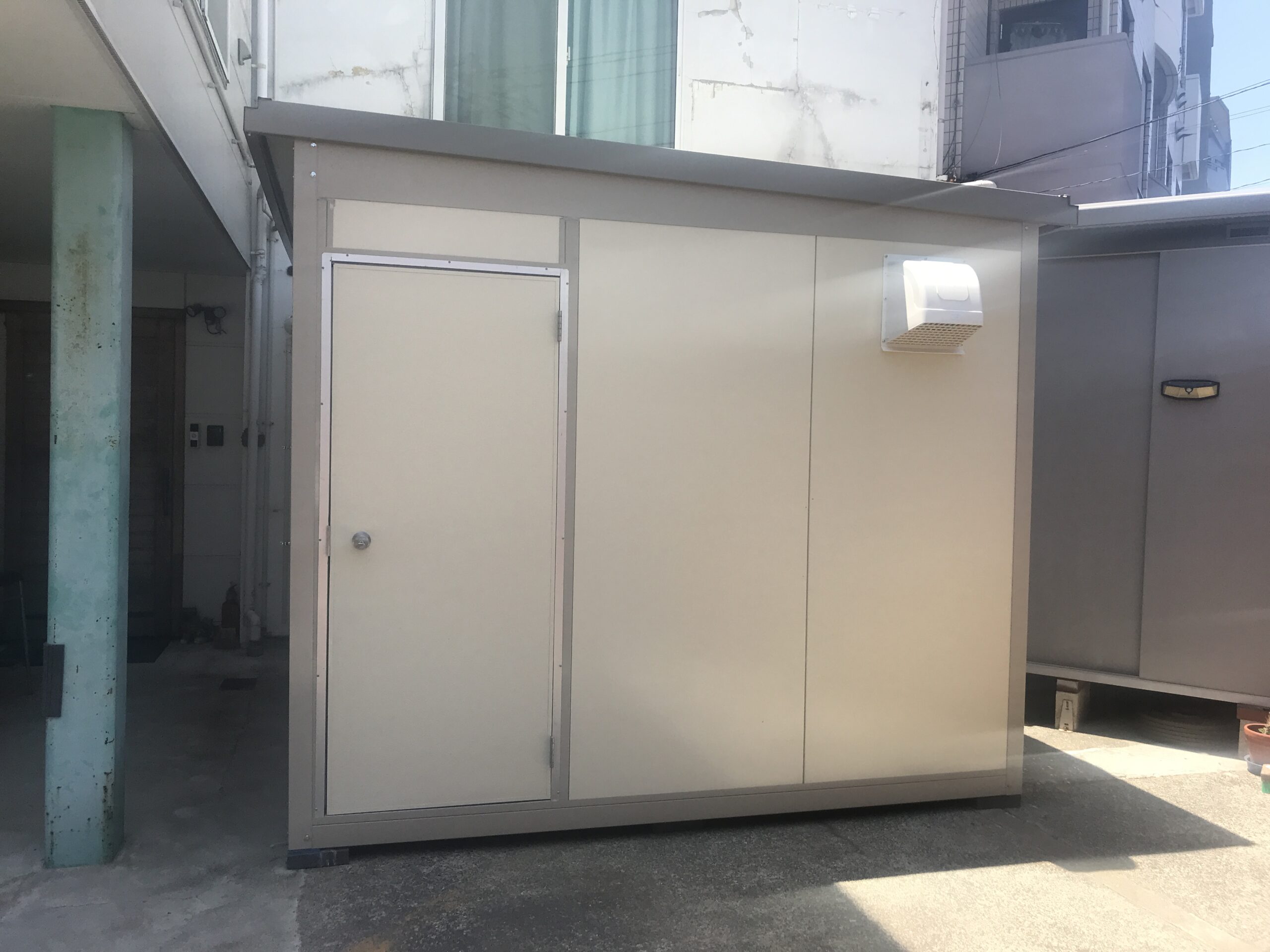 東京都世田谷区|中古作業部屋用パネルハウス・プレハブの施工事例 東京都世田谷区|中古作業部屋用パネルハウス・プレハブの施工事例