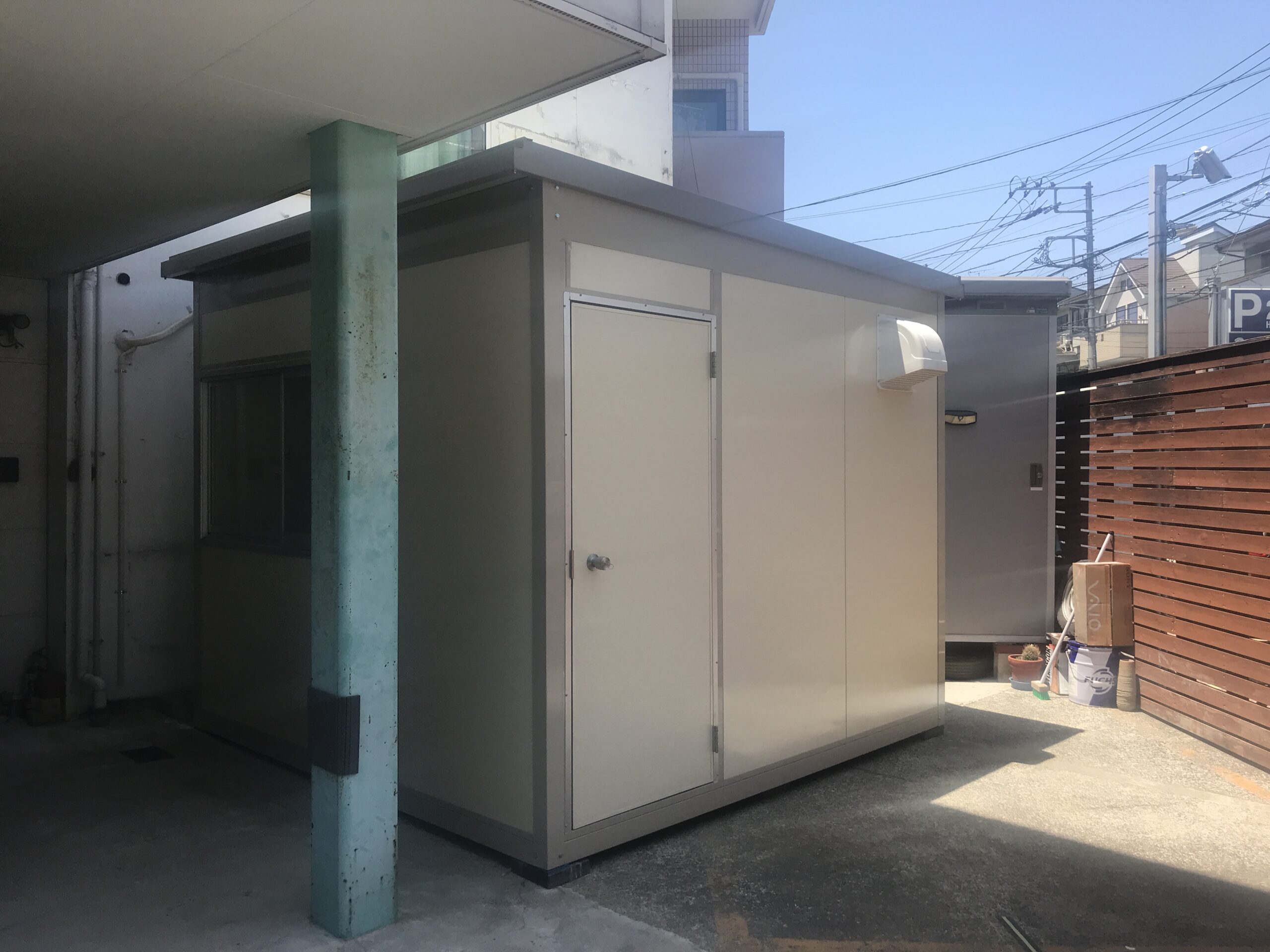 東京都世田谷区|中古作業部屋用パネルハウス・プレハブの施工事例 東京都世田谷区|中古作業部屋用パネルハウス・プレハブの施工事例
