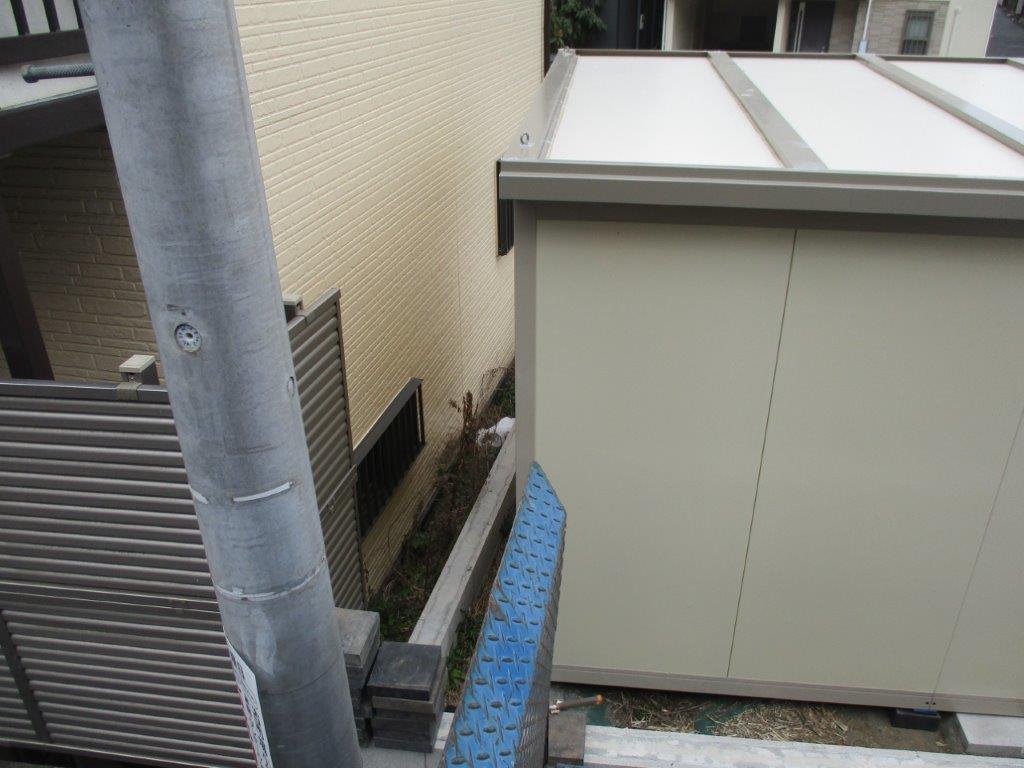 神奈川県川崎市｜防災倉庫用パネルハウス・プレハブの施工事例
