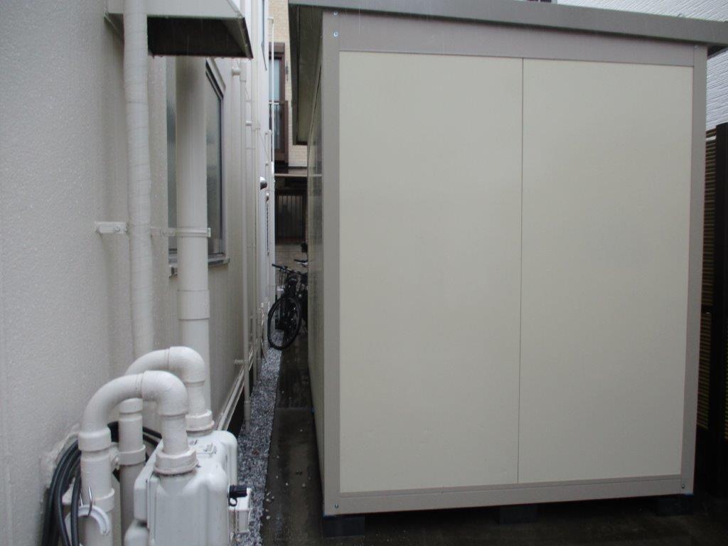 東京都目黒区｜作業部屋用パネルハウス・プレハブの施工事例