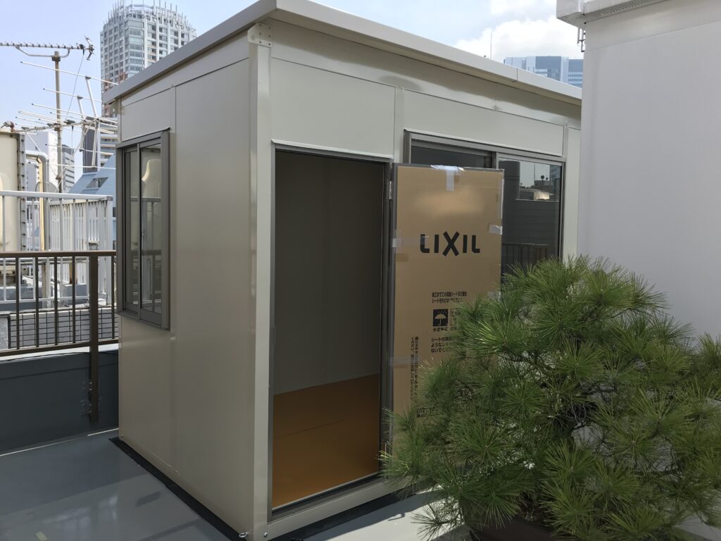 パネルハウスの施工事例|倉庫・事務所・休憩室など設置例 パネルハウスの施工事例|倉庫・事務所・休憩室など設置例